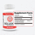 Boluoke Canada RNA Lumbrokinase Enzyme Supplement - Traditionally Inspired Circulatory Wellness Formula - Targeted Delivery Capsules - 30 Capsules