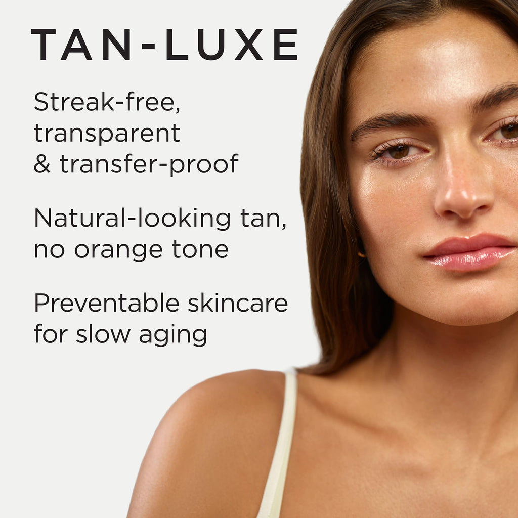 Tan-Luxe The Water, Hydrating Self Tanner Mist, Skincare Infused Spray for a Natural Looking Tan, Transfer-Free Formula, Cruelty-Free, 6.76 fl. oz