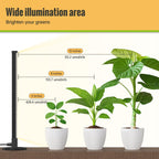 Speeplant Vertical Grow Light, 72 LEDs Full Spectrum Bar, 5000K, T5, 11W