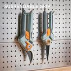 PrunePro® 8.2" Pruning Shears Ultra Sharp Lightweight Bypass Plant Clippers