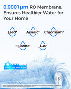 Waterdrop G3-N2RO Filter, Replacement for Waterdrop G3-W 400 GPD Reverse Osmosis System, Reduce PFAS, 2-year Lifetime