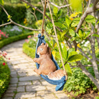 LC LCdecohome Squirrel Garden Décor Hanging Statue 7.75 * 3.75 * 3.25 Inch