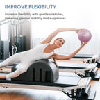 APEXUP Yoga Ball Exercise Ball, Heavy Duty Pilates Ball for Fitness, Balance, Core Workout, Physical Therapy (XXS (9") 23cm, Mauve)