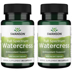 Swanson Full Spectrum Watercress 400 mg 60 Caps (2 Pack)