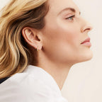 NEARLAND 14K Gold Hoop Earrings for Women 14K Gold Earrings for Women