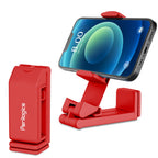 Perilogics Airplane Phone Holder Mount Universal in Flight Hands Free Viewing with Multi-Directional Dual 360 Degree Rotation (Coral)