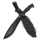 FLISSA VALK Machete, 11'' Bolo Blade, Shock Absorbing Air Tech Handle