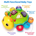 Baby Toys for 12 Months, Musical Crawling Infant Toys with Lights Sounds