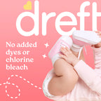 Dreft Baby Liquid Laundry Detergent, Gentle on Sensitive Skin Laundry Soap, 42 fl oz, 32 Loads, Pack of 2 (Packaging May Vary)