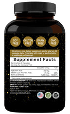 NatureBell Hyaluronic Acid 250mg - 240 Capsules - 250mg Hyaluronic Acid, 5000mcg Biotin & 25 mg Vitamin C - Supports Skin, Hair, Bone, Eye & Joint Health*