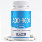 Ustuour AOD-9604 Peptide Capsules, 99% Purity (10mg) 60 Capsules