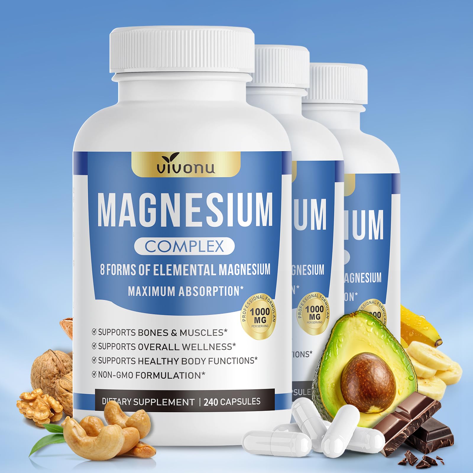 Magnesium Complex 240 Capsules