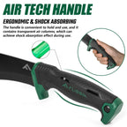 FLISSA VALK Machete, 11'' Bolo Blade, Shock Absorbing Air Tech Handle