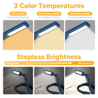 Book Light for Reading in Bed Neck Light Rechargeable Neck Lamp for Reading Camping Working, Fathers Day Gift for Dad Book Lovers Trending Gifts for Men Women Adults Teens Readers Bible Study Supplies