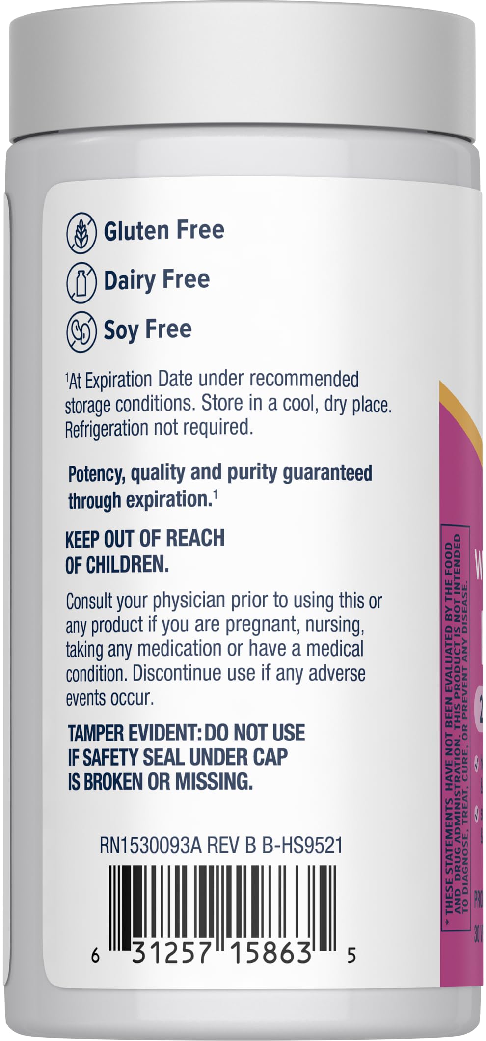 Renew Life Women's Probiotic | 25 Billion CFU | 30 Vegetarian Capsules | Supports Urinary, Digestive, and Immune Health | Dairy, Soy and Gluten-Free Supplement
