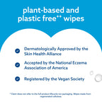 WaterWipes Sensitive+ Newborn & Baby Wipes, 3-In-1 Cleans, Cares, Protects, 99.9% Water, Unscented & Hypoallergenic, 540 Count (9 Packs)
