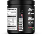Bucked Up - Woke - HIGH STIM Pre Workout - Best Tasting - Focus Nootropic, Pump, Strength and Growth, 30 Servings (Strawberry Kiwi)