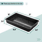 Mr. Pen- Seed Starter Trays, 5 Pack, 17"x10"x2.4"