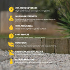 Easihold Rock Glue – Gravel Binder for Pea Gravel & Stones. Long-Lasting Mulch Glue for Landscaping – Non-Toxic, Ready-to-Use Gravel Lockdown for Paths, Patios & Garden Borders (64oz)