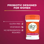 Align Probiotic, Womens Dual Action, Vaginal Probiotics for Women, Womens Probiotic for Vaginal Health Support, with Probiotics for Digestive Health, 28 Probiotic Capsules