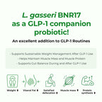 AceBiome BNRThin S30, Lactobacillus Gasseri BNR17, 10 Billion CFU Guaranteed, 90 Capsules (90 Serving, 3 Packs of 30)
