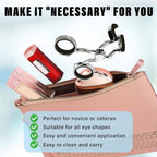 RQUXMT Contact Lens Applicator Tool - Easy Lens Helper for Beginners, Long Nails, Travel & Daily Use，Black