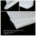 AAwipes Cleanroom Wipes Lint Free Wipes 4" x 4" Cellulose/Polyester Blend (4" x 4"-600 Pcs) Nonwoven Wipers (NW06804)