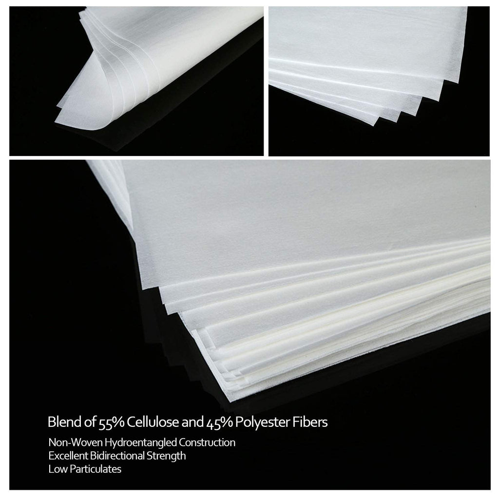 AAwipes Cleanroom Wipers 4x 4 (1200 Pcs, Cellulose/Polyester Blend, Grade A, 68GSM) Lint Free Wipes 4" x 4" for Lab, Electronics, Pharmaceutical, Printing and Semiconductor Industries