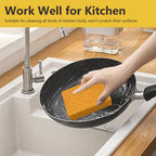 Cleaning and Washing Sponges,7 Pack Extra Thick Heavy Duty Sponge Multi-Purpose for Kitchen Bathroom Bike Boat Car, Large Size Sponges 4" X 6" X 2" (Mixed Color)