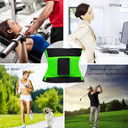 VENUZOR Waist Trainer Belt for Women - Waist Cincher Trimmer - Slimming Body Shaper Belt - Sport Girdle Belt (UP Graded)(Green,XX-Large)