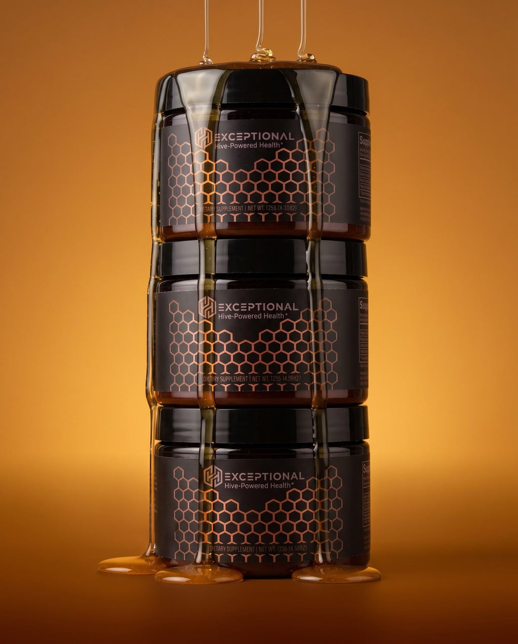 Bee hive Supplement with Bee Pollen, Propolis and Royal Jelly Powder | Beekeeper Sourced Power Blend Designed for Daily Wellness, Vitality, Natural Energy & Immune Support.