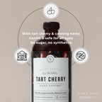 Rowe Casa Organics Tart Cherry Organic Sleep Support with Valerian Root, Supports Sleep Cycle Regulation and Muscle Recovery (16 Fl Ounces)