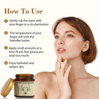 Lopeie Beef Tallow for Skin - Organic Grass Fed Whipped Moisturizer with Honey Balm, Natural Hydrating Cream for Face & Body, Relief for Dry & Sensitive Skin (4.23oz, Unscented)