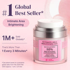 Divine Derriere Intimate Dark Spot Remover for Body, Face, Bikini and Sensitive Areas - Dark Spot Corrector Cream for Intimate Areas Contains Mulberry Extract, Alpha Arbutin, Peptide