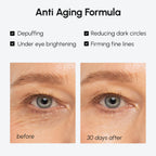 MAREE Under Eye Balm Stick Hydrating – 2 PACK Retinol Caffeine Under Eye Brightener Stick for Older Women – Collagen Undereye Cream for Dark Circles & Wrinkles – Skin Care Treatment Moisturizer