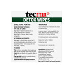 Tecnu Detox Wipes, 18count. Large Individual Poison Ivy Relief Wipes Remove Rash Causing Oil from Skin, waterless, Also for Poison Oak and Poison Sumac