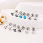 MOZAKA 23 Pairs Hypoallergenic Titanium Earrings for Women