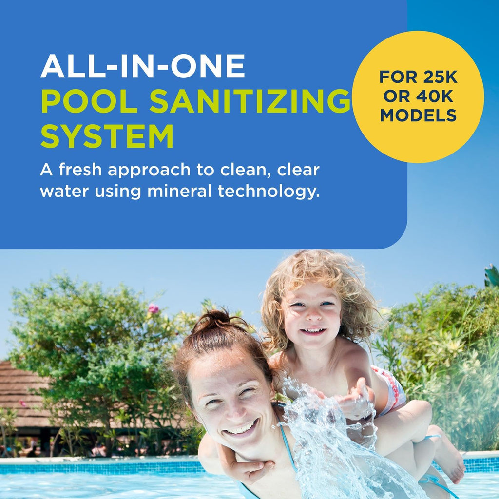 FROG Bac Pac Replacement Chlorine Cartridge for use with Pool FROG Model 5400 and 6100 Cyclers - Prefilled for Easy & Convenient Pool Sanitizing & Water Care - 1 Pack