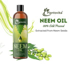 Plantovika Pure Neem Oil (32 Oz) - 100% Cold Pressed, All Natural Concentrate, Unrefined, Multipurpose, Seed Extract