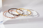 Alex and Ani Faceted Hook Tension Bracelet for Women - Polished Design, Comfortable Tension Clasp, Nickel-Free Bracelet for Women, Ideal Gift Jewelry