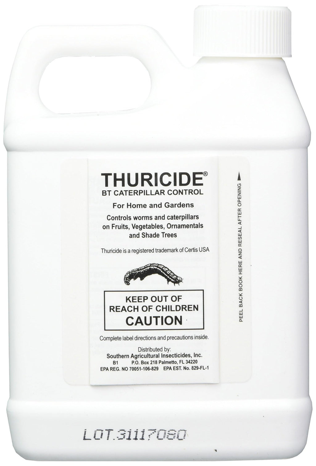 Southern Ag Thuricide BT Caterpillar Control, 16oz - Pint