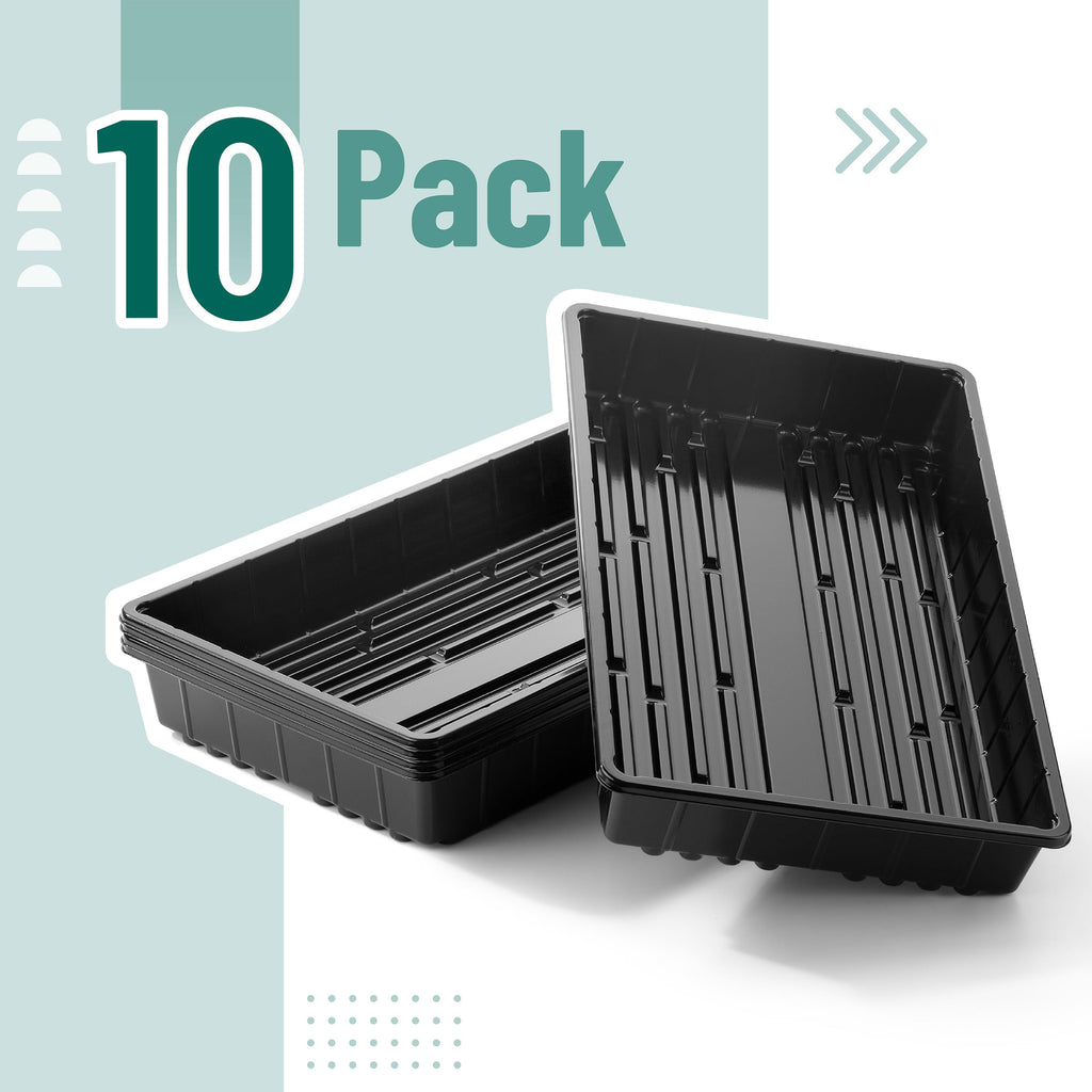 Mr. Pen- Seed Starter Trays, 5 Pack, 17"x10"x2.4"