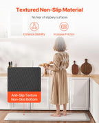 VEVOR Fall Mat for Elderly, 1-inch Thickened Fall Prevention Pad with Beveled Edge, Anti-Slip Bedside Safety Floor Mat for Seniors, Handicaps, Patients (24 x 70 inch)