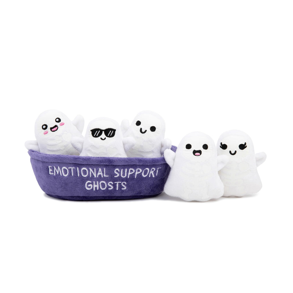 Emotional Support Ghosts, Cuddly Stuffed Animals by Relatable