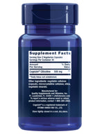 Life Extension Citicoline (CDP-Choline) - Citicoline Supplement for Brain & Cognitive Health, Focus, Attention, Memory Function - Non-GMO, Gluten Free, Vegetarian - 60 Capsules