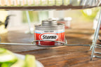 Sterno Fuel Cans - 6-Hour Burn, (12-Pack) Professional Safe Warmers for Food Trays & Buffet Set Chafing Dishes - Reusable Gel Burners, Twist Chafer Canned Heat, Handy Wick