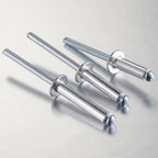 Wensilon (Pcs) 5/32"x3/8" White Aluminum blind pro Rivets,White Aluminum Grip and Steel Mandrel