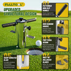FULLTOOL® Golf Hole Cutter, Stainless Steel with Foot Pedal, USGA Standard
