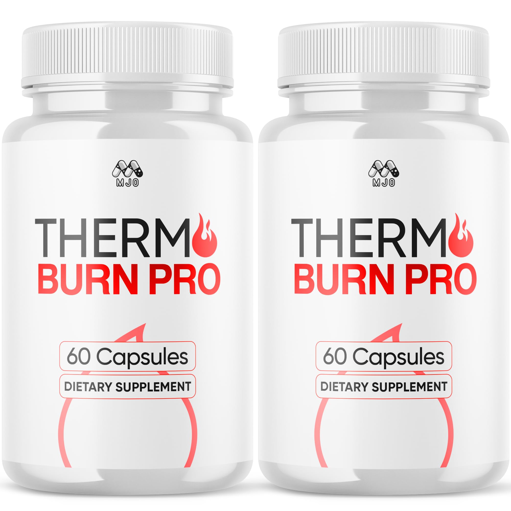 (2 Pack) Thermo Burn Pro Capsules, Official Thermoburn Pro Pills with Natural Ingredients, Maximum Strength ThermoburnPro with Premium Vitamins Supporting Wellness & Health Naturally (120 Capsules)