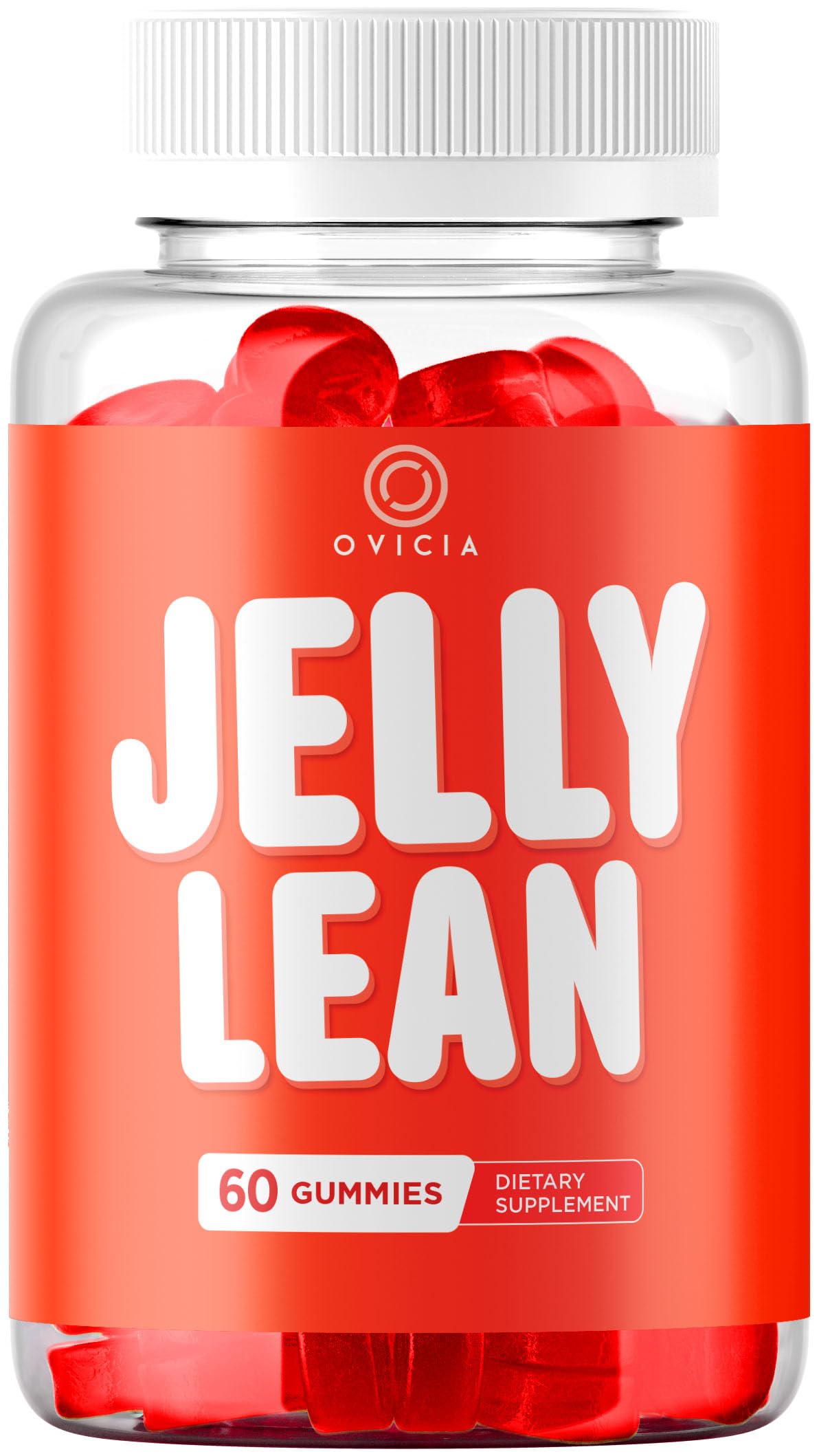 Jelly Lean Gummies - Official Jelly Lean Gummys Advanced Premium Formula Maximum Strength, All Natural Daily JellyLean Vitamins Support for Overall Health & Wellness, 60 Gummies for 1 Month